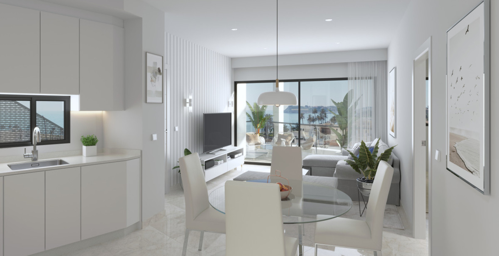 New Build - Apartment / flat - Mazarron - Puerto de Mazarrón