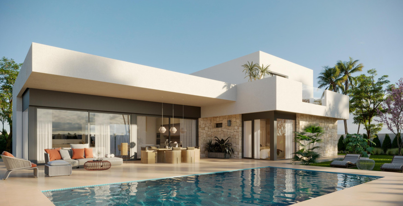 New Build - Villa - Aspe - Aspe Centro