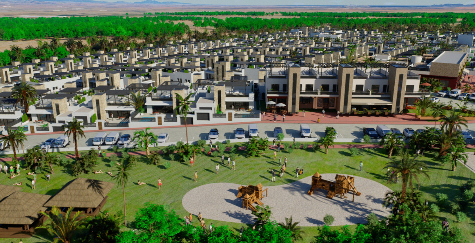 Nueva construcción  - Chalet - Fuente alamo de Murcia - La Pinilla