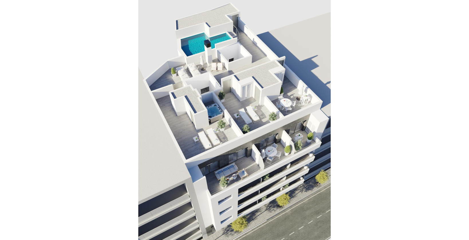 Nybygg - Leilighet / leilighet - Torrevieja - Torrevieja Centro