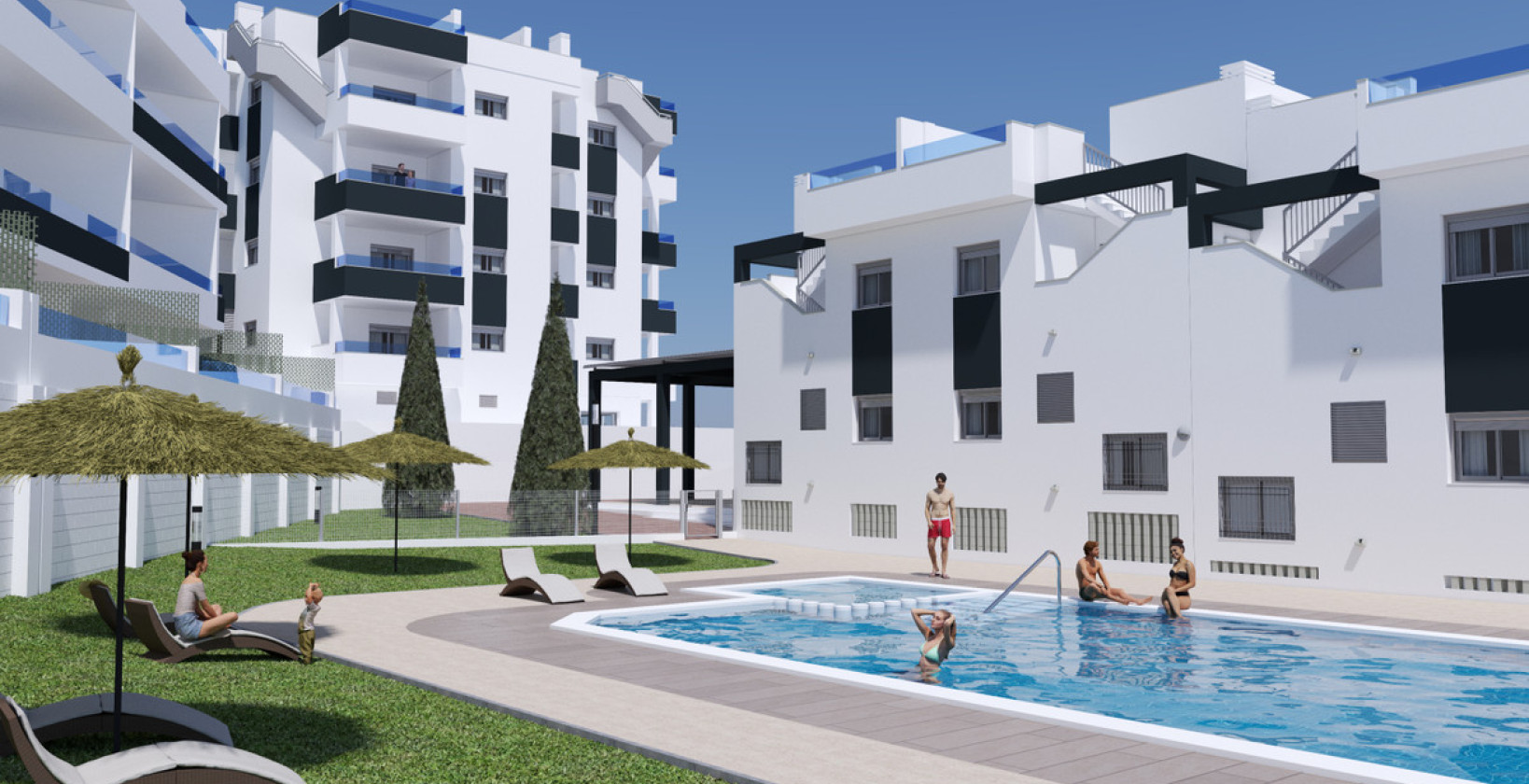 Nybyggnation - Lägenhet / lägenhet - Orihuela Costa - Orihuela Centro