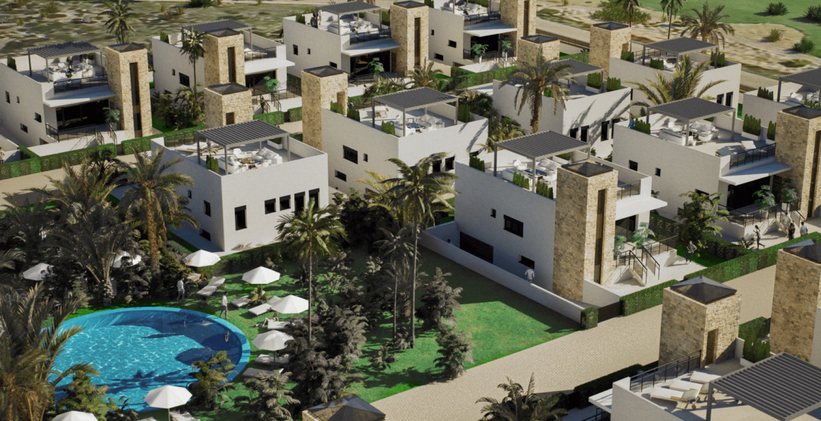 Nybyggnation - Villa - Mazarron - Mazarrón Centro