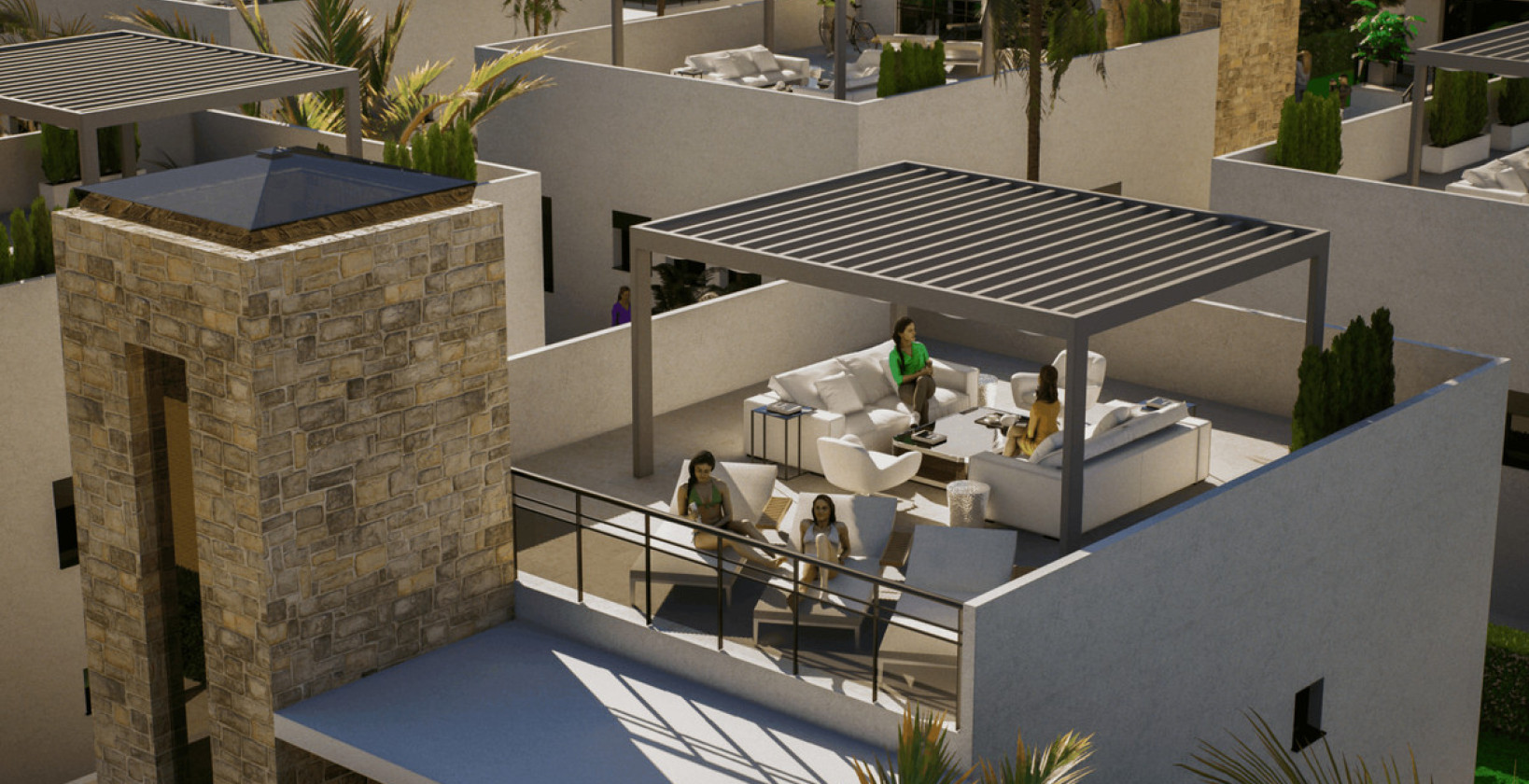 Nybyggnation - Villa - Mazarron - Mazarrón Centro