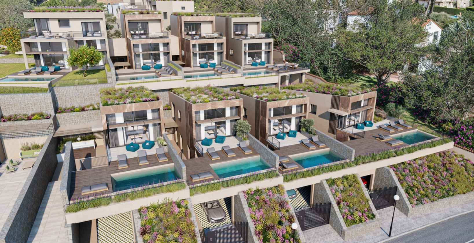 Nybyggnation - Villa - La Nucía - La Nucia Centro