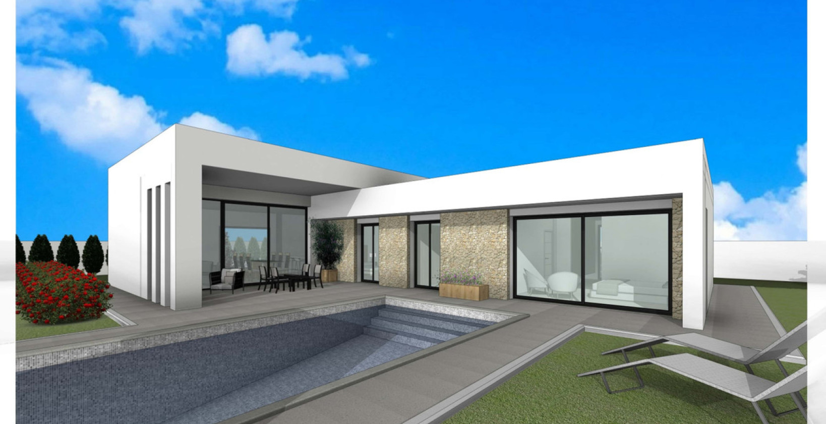 New Build - Villa - Monóvar - Monòver - Monóvar - Monòver Centro