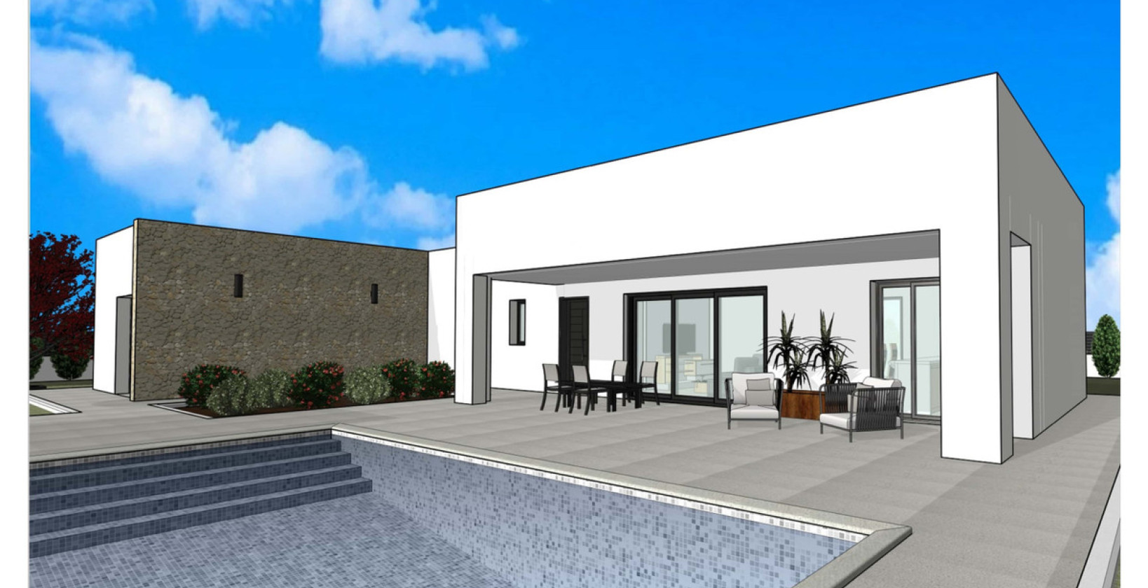 New Build - Villa - Monóvar - Monòver - Monóvar - Monòver Centro