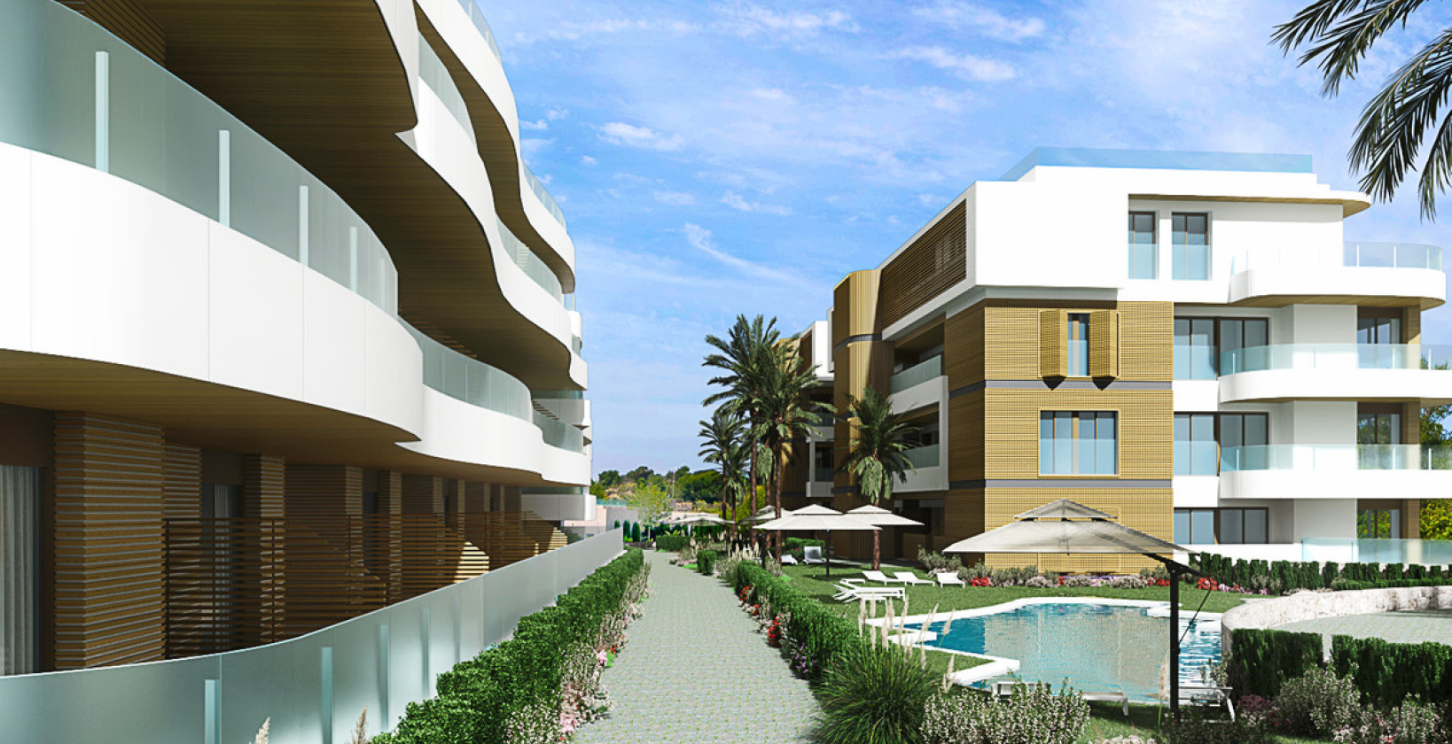 Nybyggnation - Lägenhet / lägenhet - Orihuela Costa - Playa Flamenca