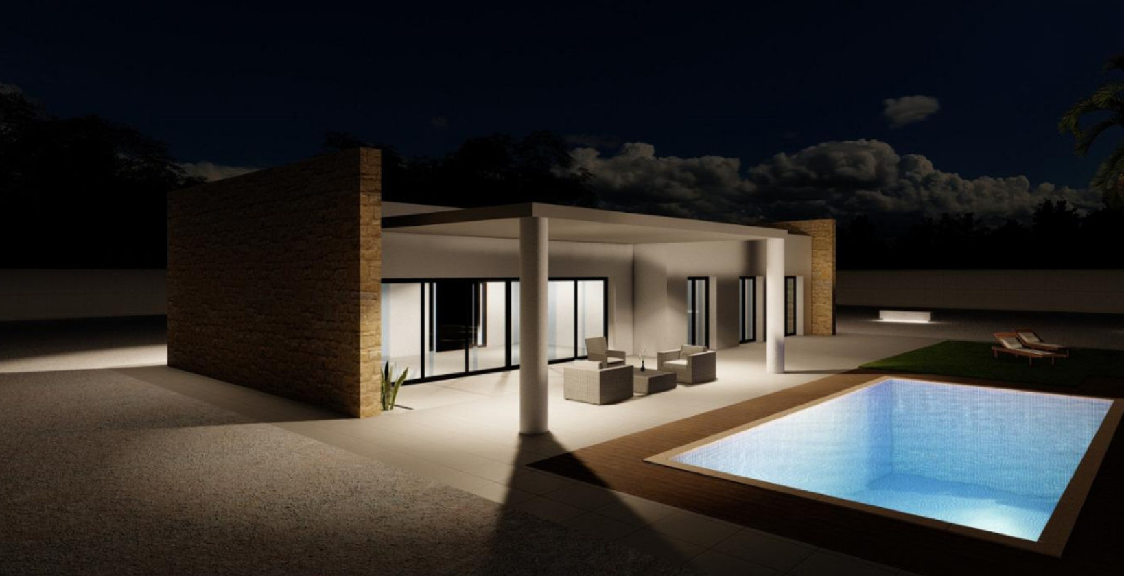 Nybyggnation - Villa - Pinoso - Pinoso Centro