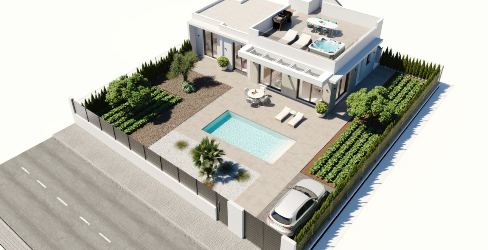 Nueva construcción  - Chalet - Fuente-Álamo de Murcia - Hacienda del Alamo Golf Resort