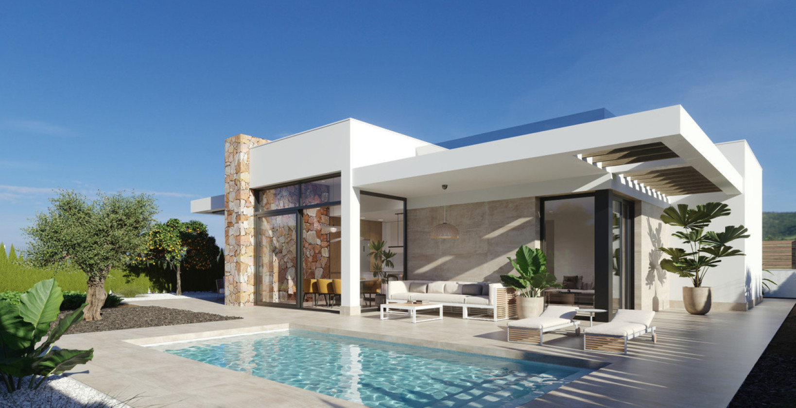 Nybyggnation - Villa - Fuente-Álamo de Murcia - Hacienda del Alamo Golf Resort