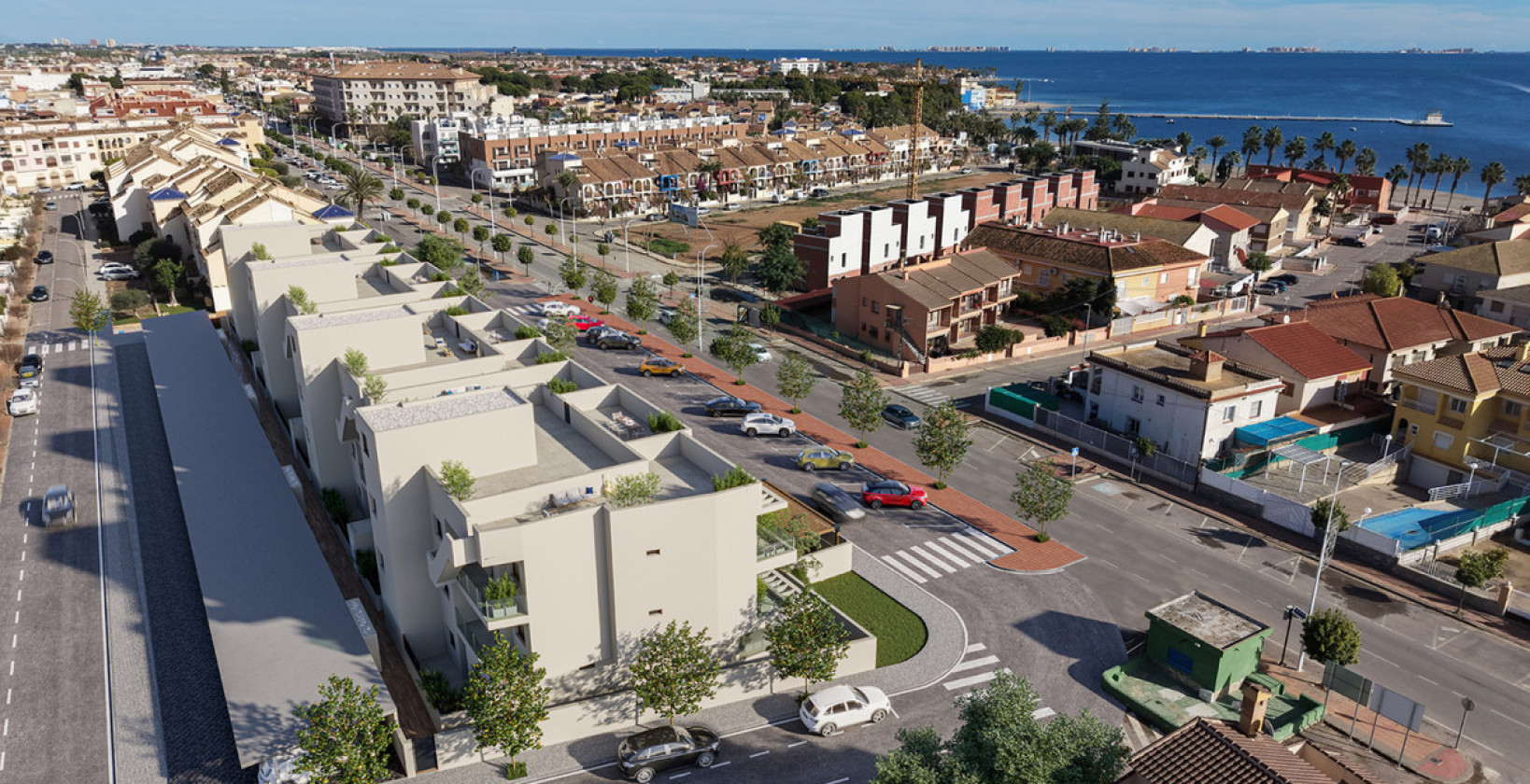 Nybyggnation - Lägenhet / lägenhet - Los Alcazares - Los Alcazares Centro
