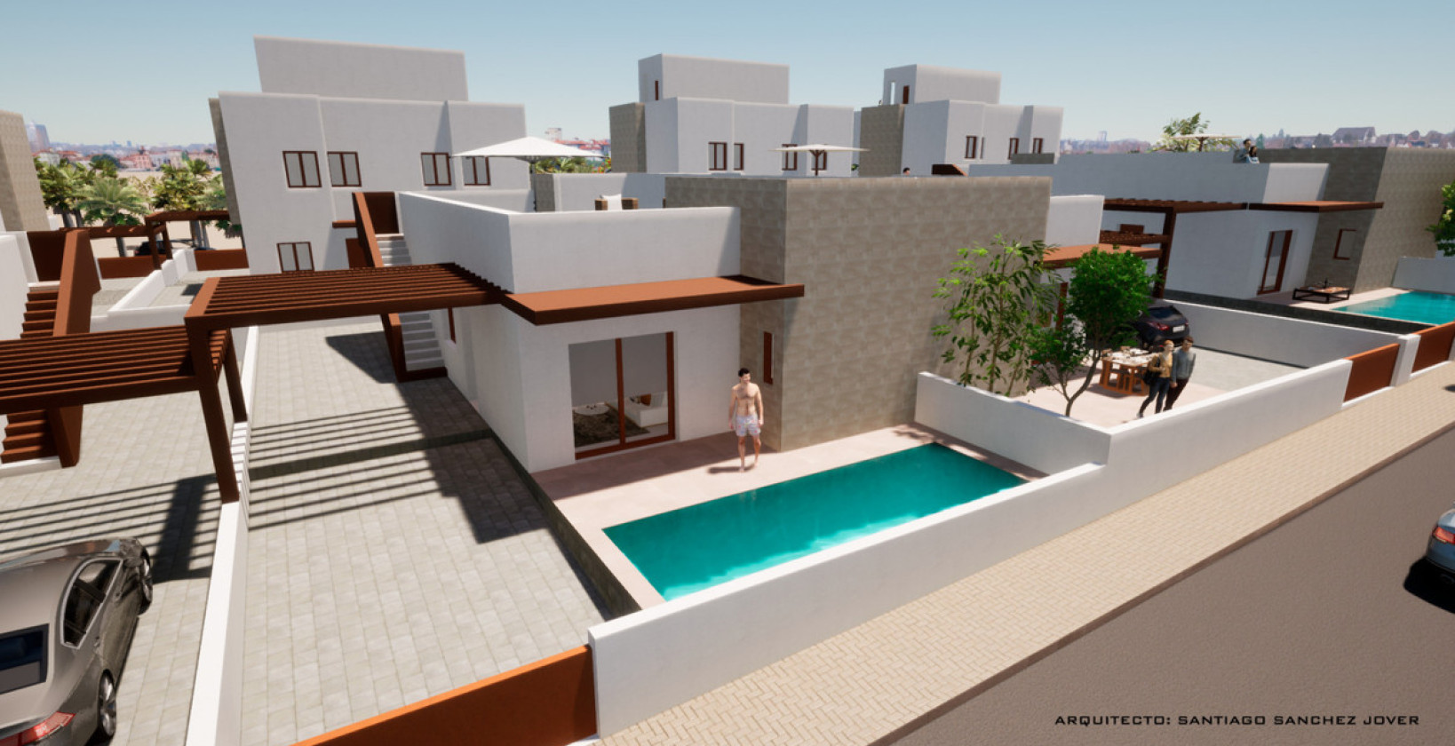 Nybyggnation - Villa - Mazarron - Puerto de Mazarrón