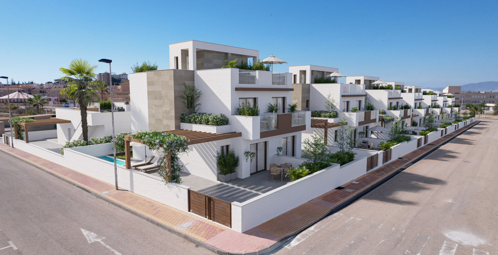 Nybyggnation - Villa - Mazarron - Puerto de Mazarrón