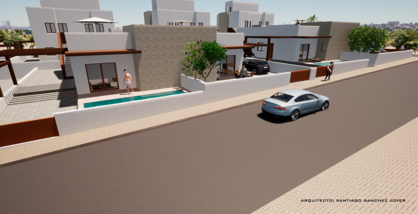 Nybyggnation - Villa - Mazarron - Puerto de Mazarrón
