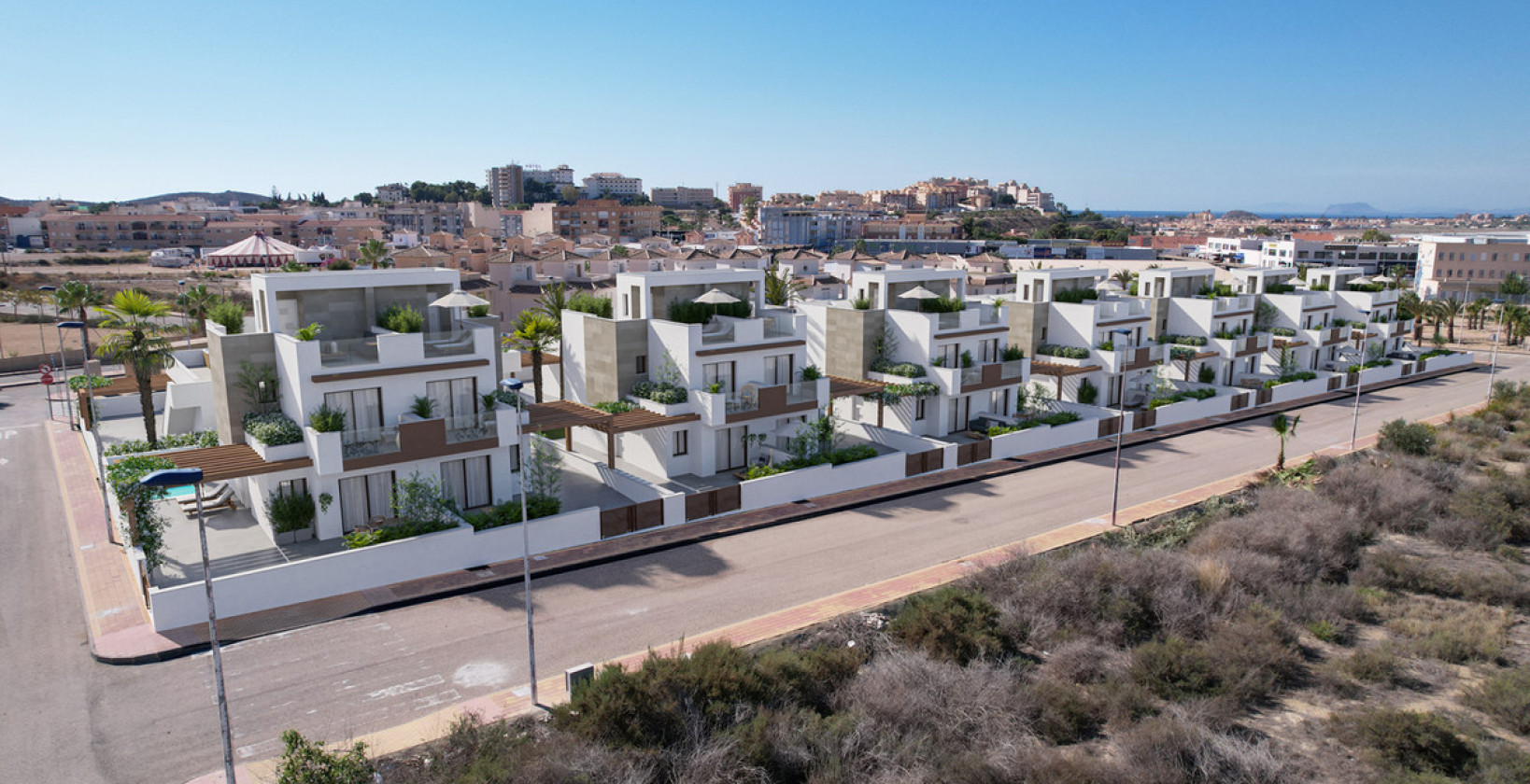 Nybyggnation - Villa - Mazarron - Puerto de Mazarrón