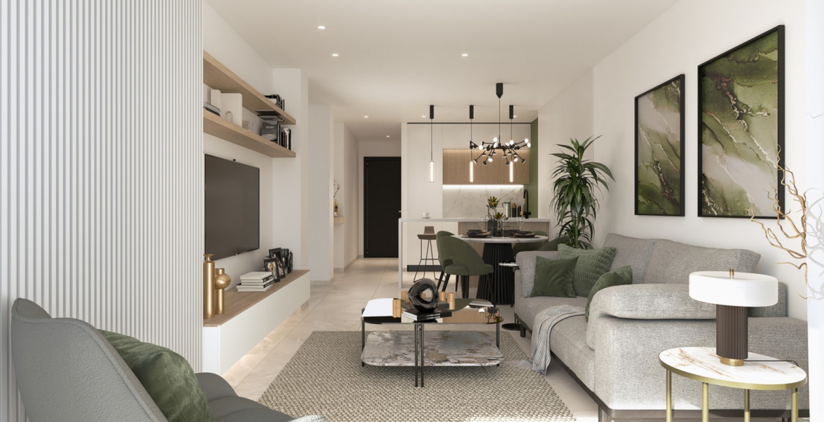 New Build - Apartment / flat - Orihuela Costa - Playa Flamenca