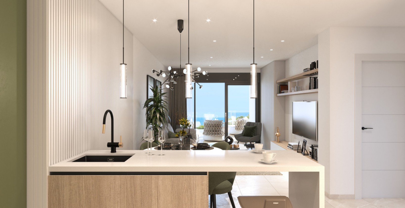 New Build - Apartment / flat - Orihuela Costa - Playa Flamenca