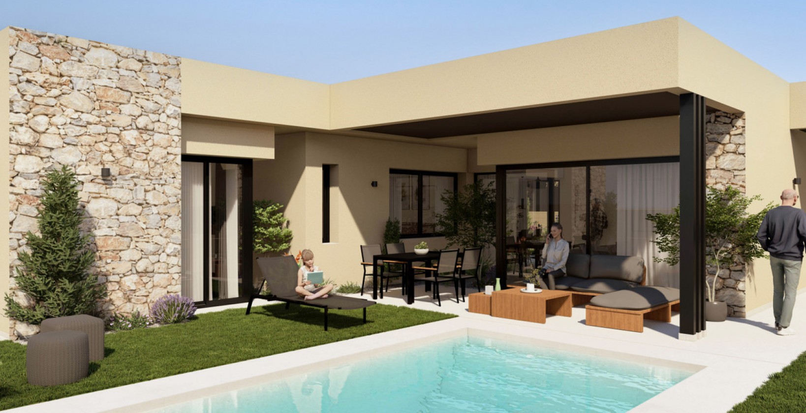 Nybyggnation - Villa - Murcia - Altaona Golf and Country Club
