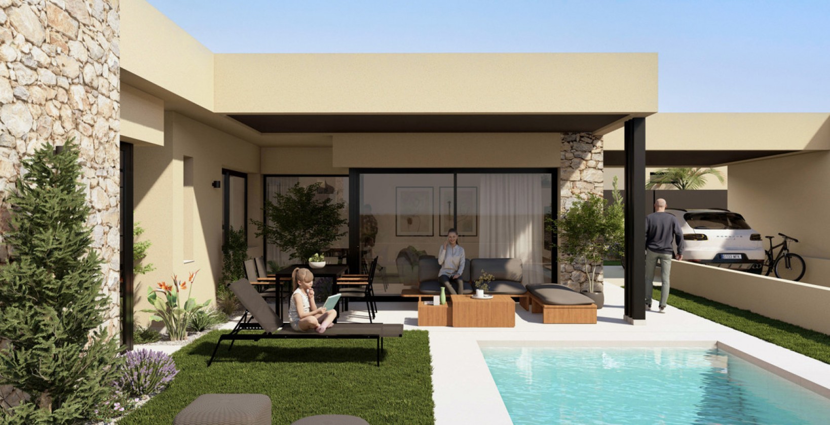 Nybyggnation - Villa - Murcia - Altaona Golf and Country Club