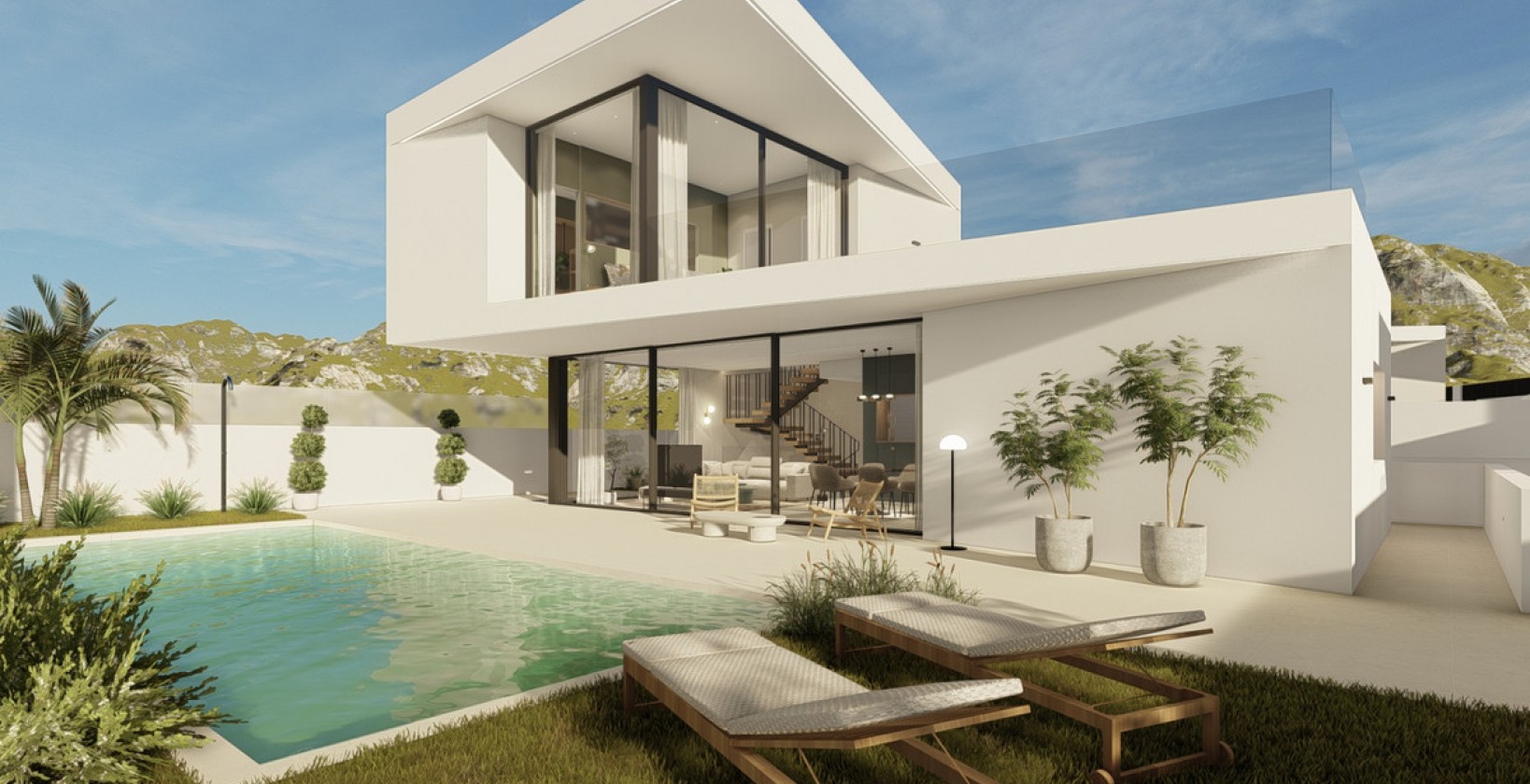 Nybyggnation - Villa - Polop - Polop Centro